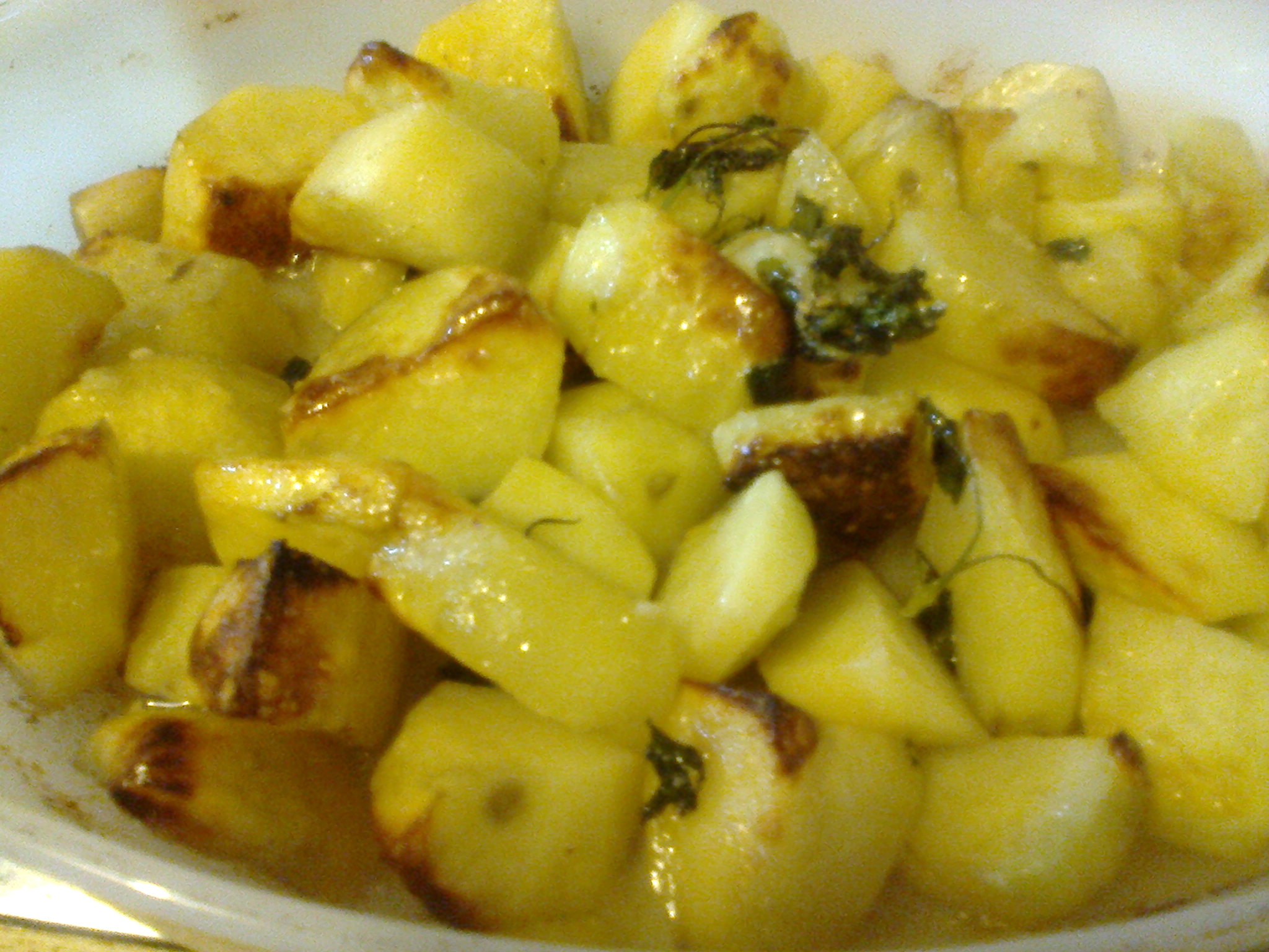 Patate al forno alla parmigiana