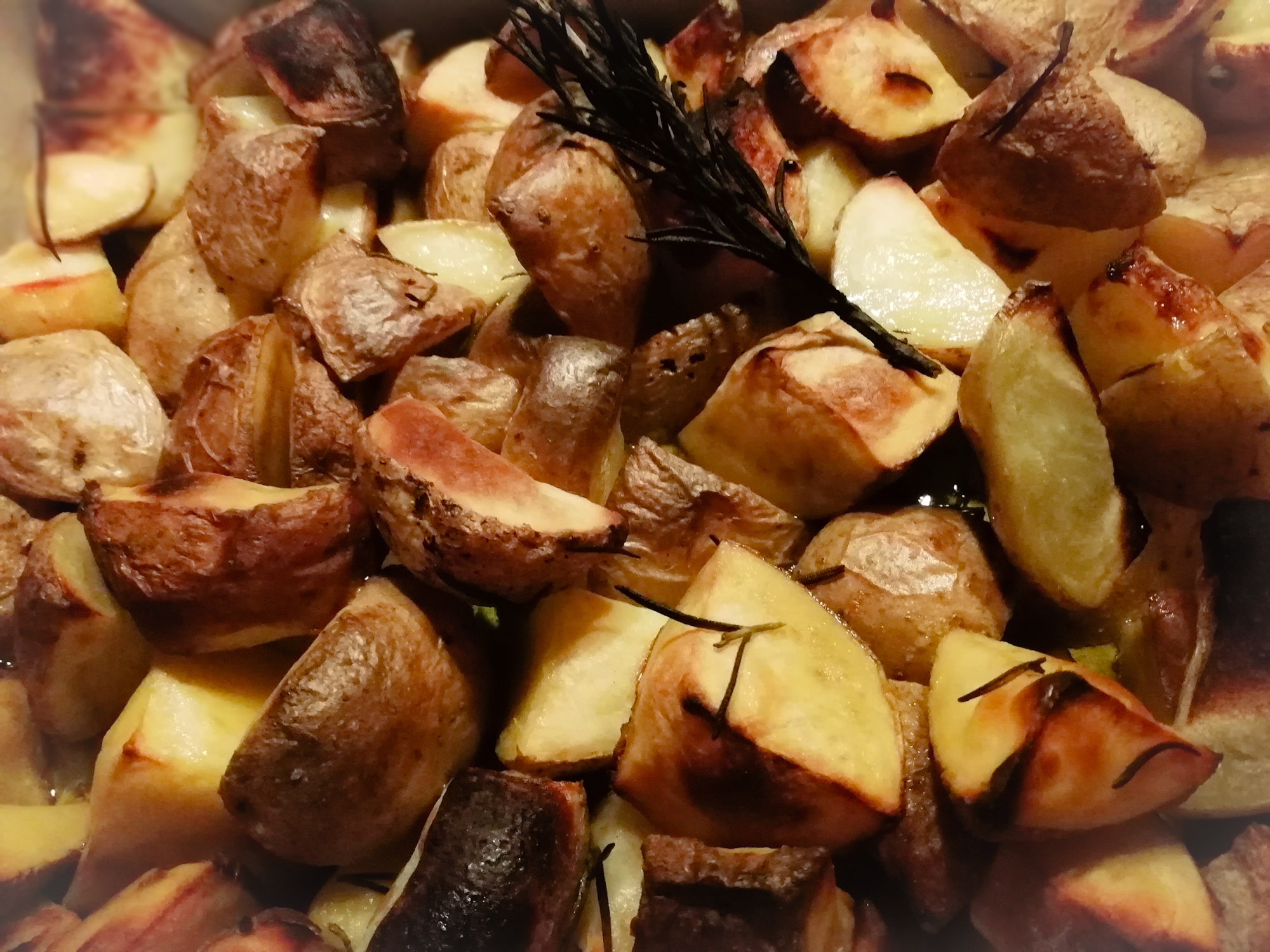 Patate al forno ( con buccia)