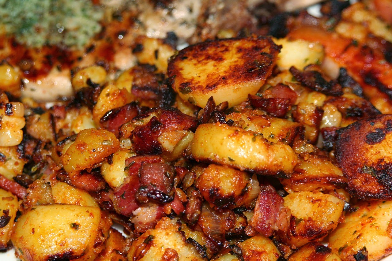 Patate al forno croccanti