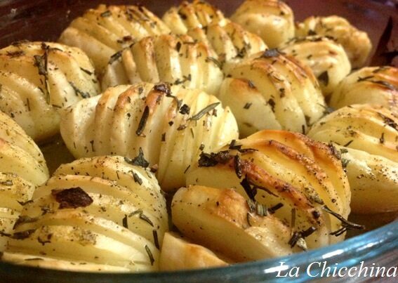 Patate al forno croccanti