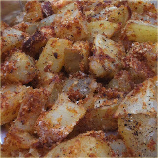 Patate al forno sabbiose alla paprika – la cena dei vicini