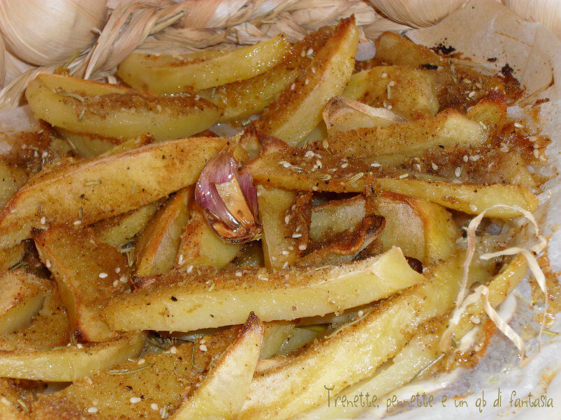 Patate al forno saporite