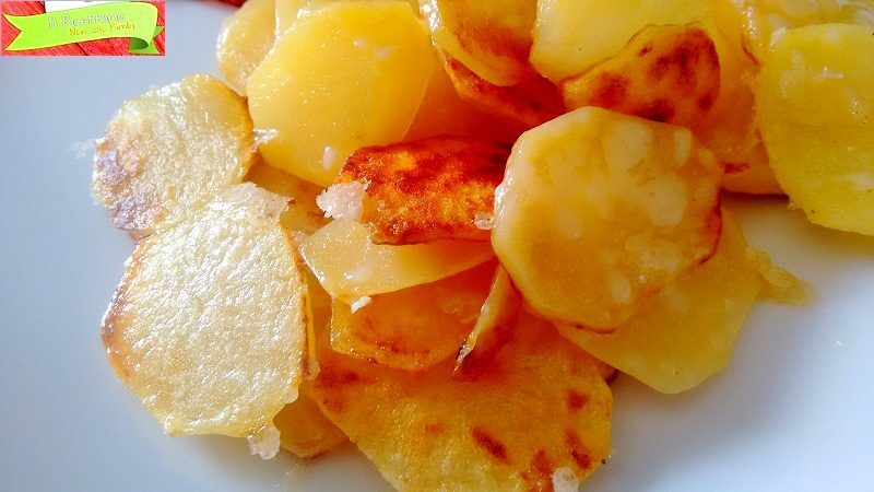Patate al parmigiano in padella, contorno veloce