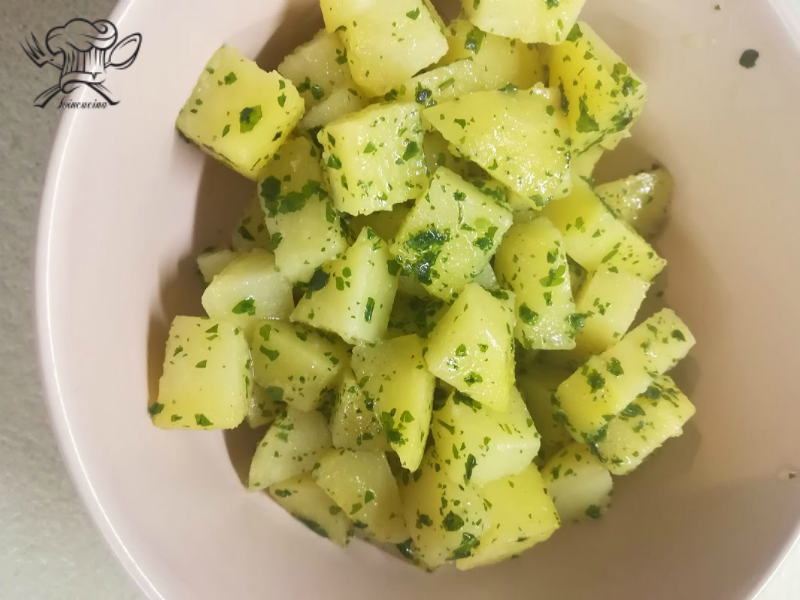 Patate al prezzemolo in padella