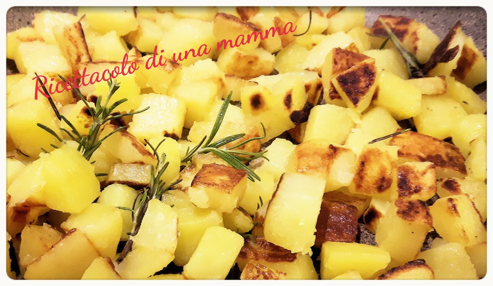 PATATE AL ROSMARINO IN PADELLA