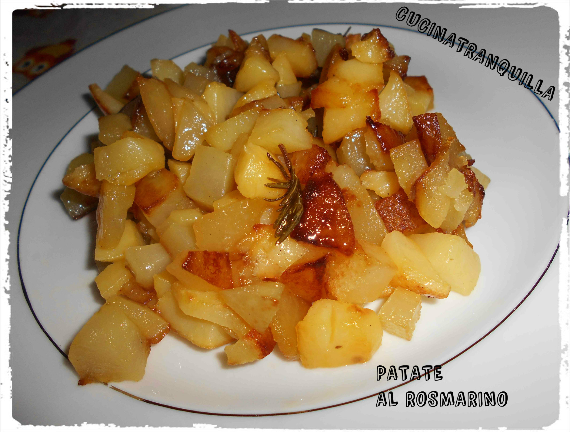 Patate al rosmarino