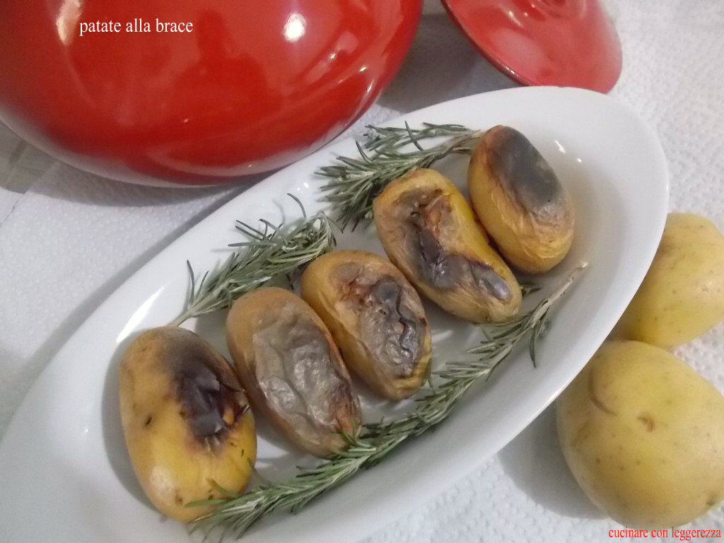 Patate alla brace