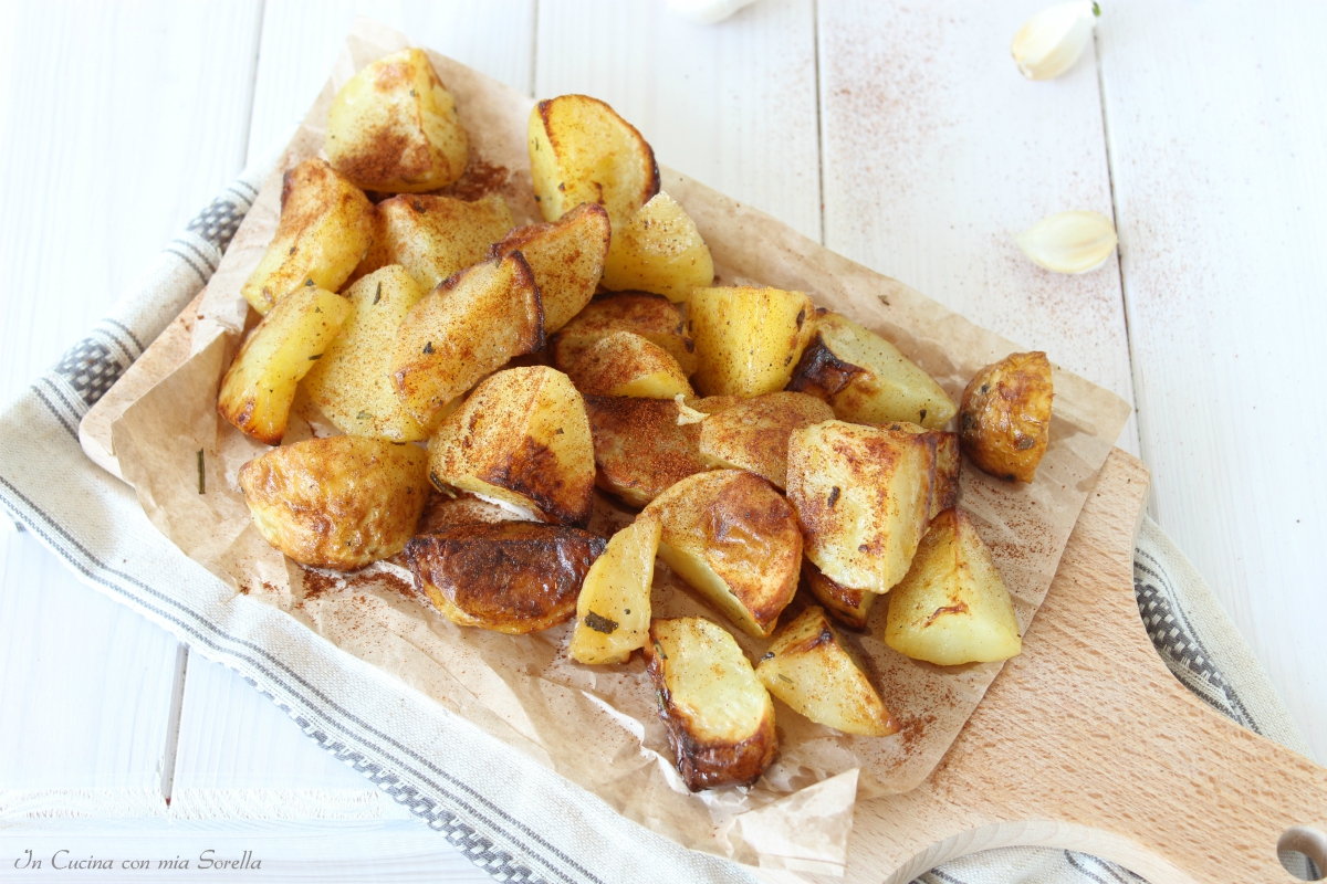 Patate alla paprika al forno