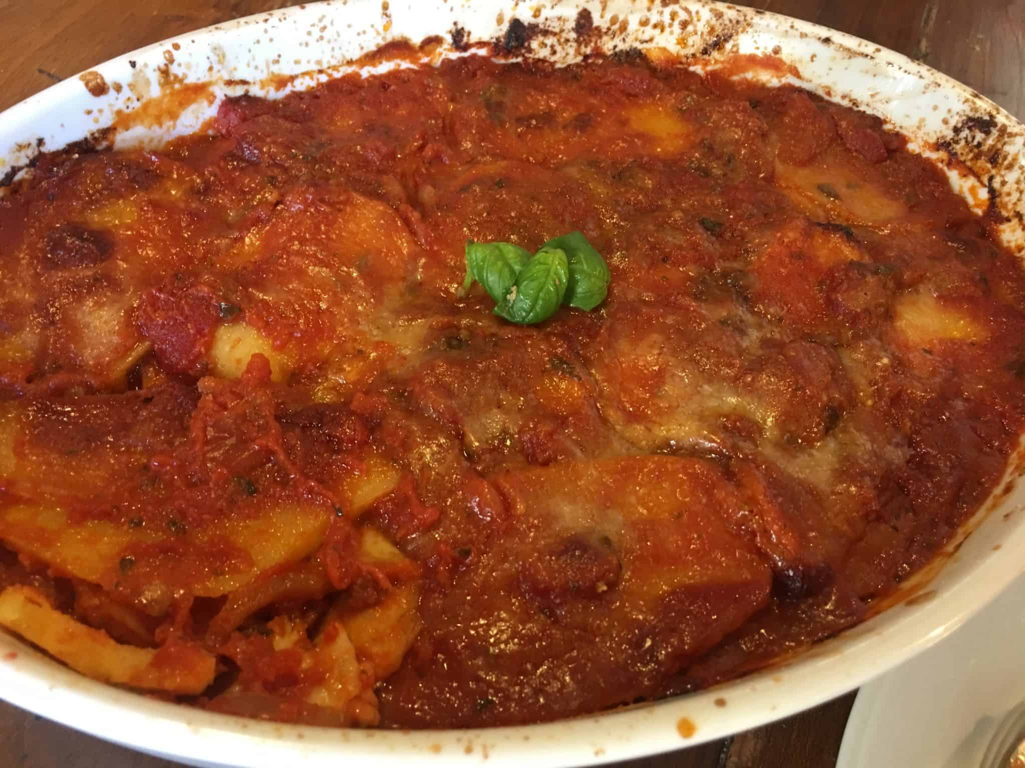 Patate alla parmigiana
