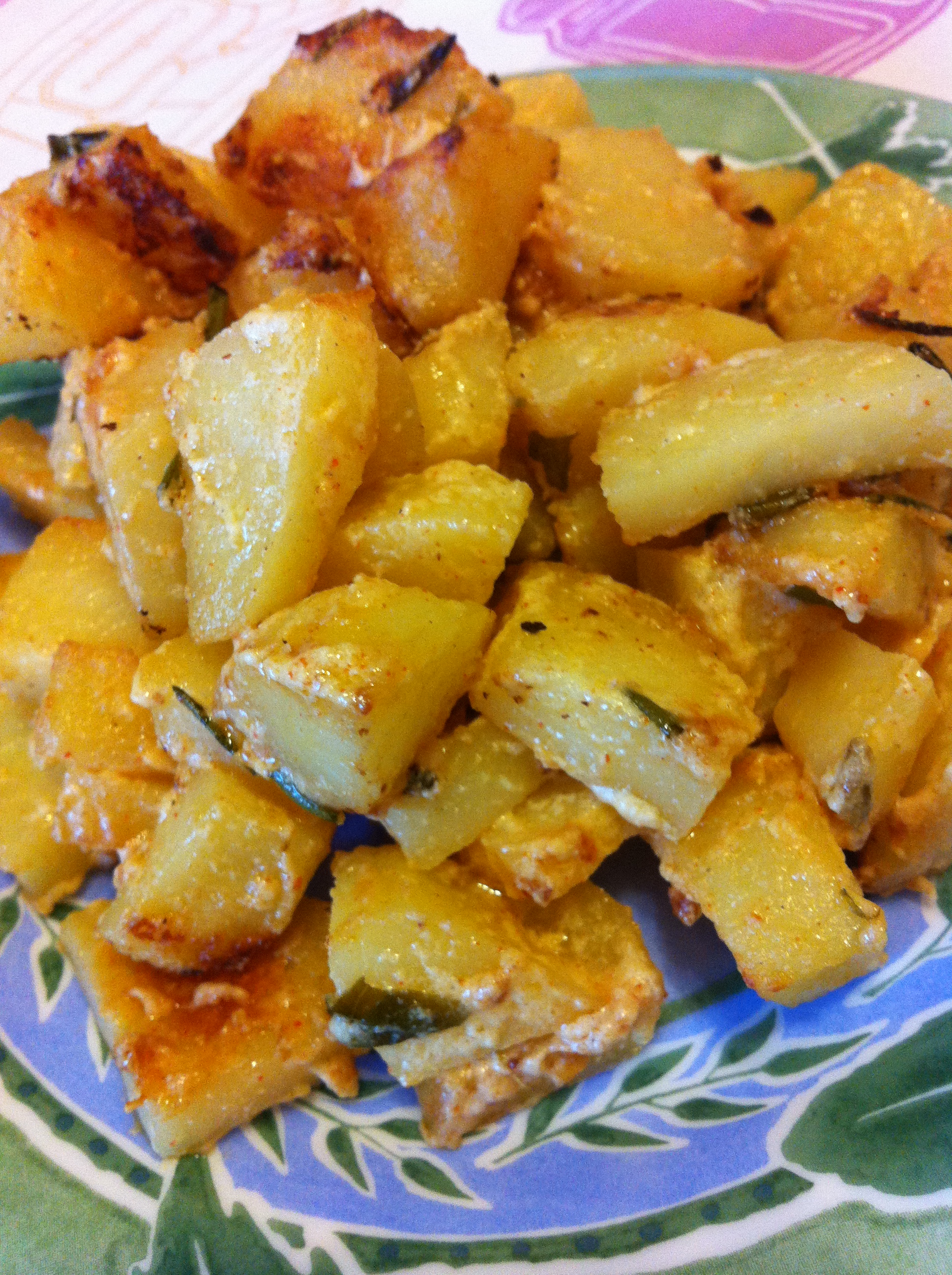 Patate allo yogurt greco