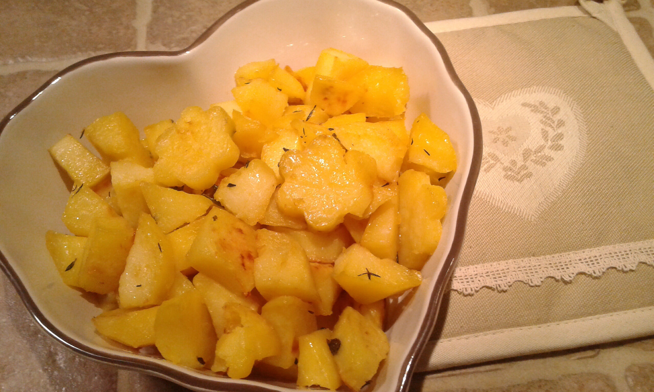 Patate arrosto al profumo di timo