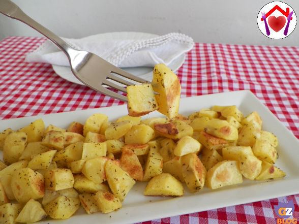 Patate arrosto con il microonde