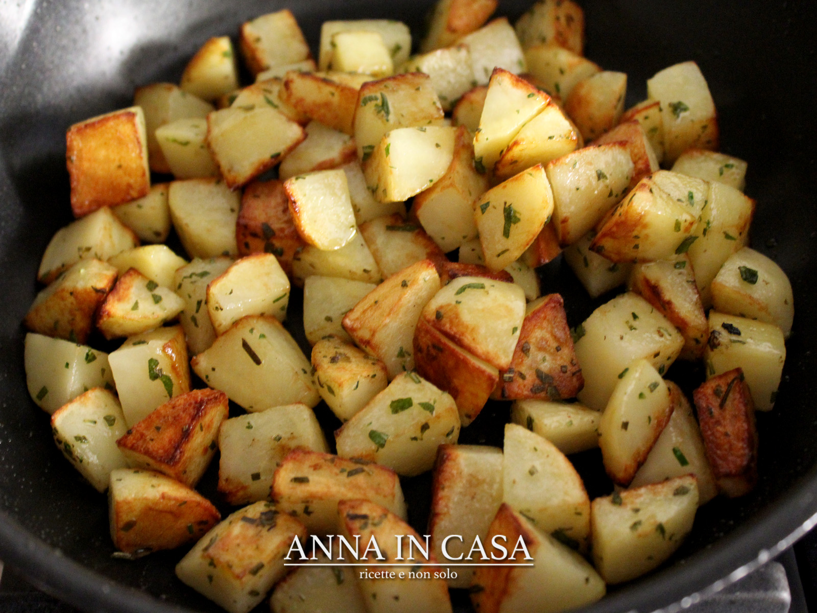 Patate con aromi
