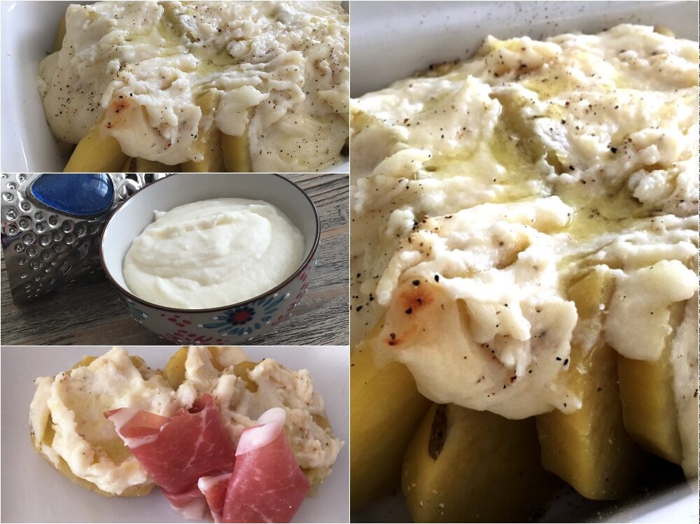 Patate con crema di parmigiano…che sapore!