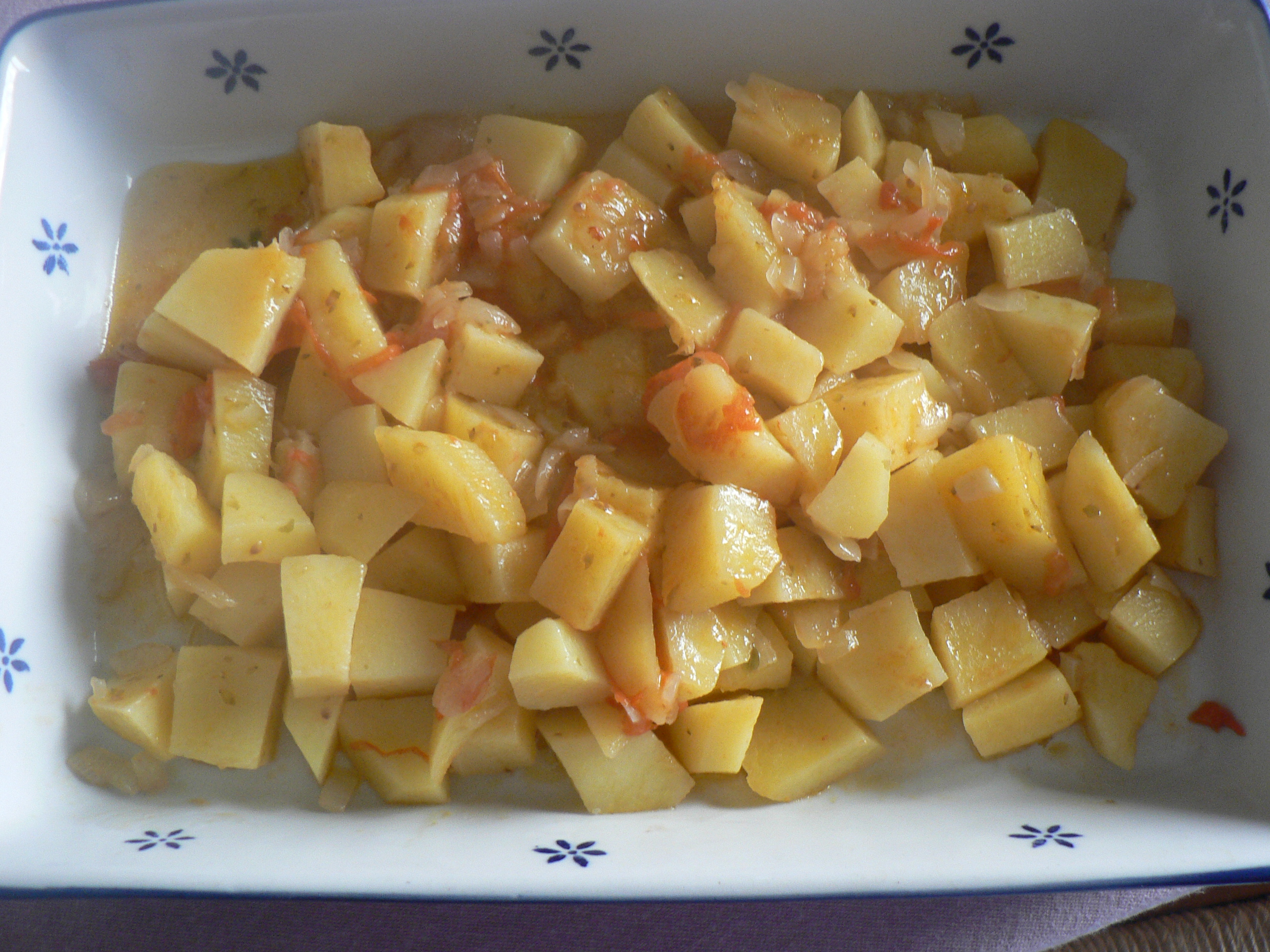 Patate con pomodorini in padella | noi due in cucina