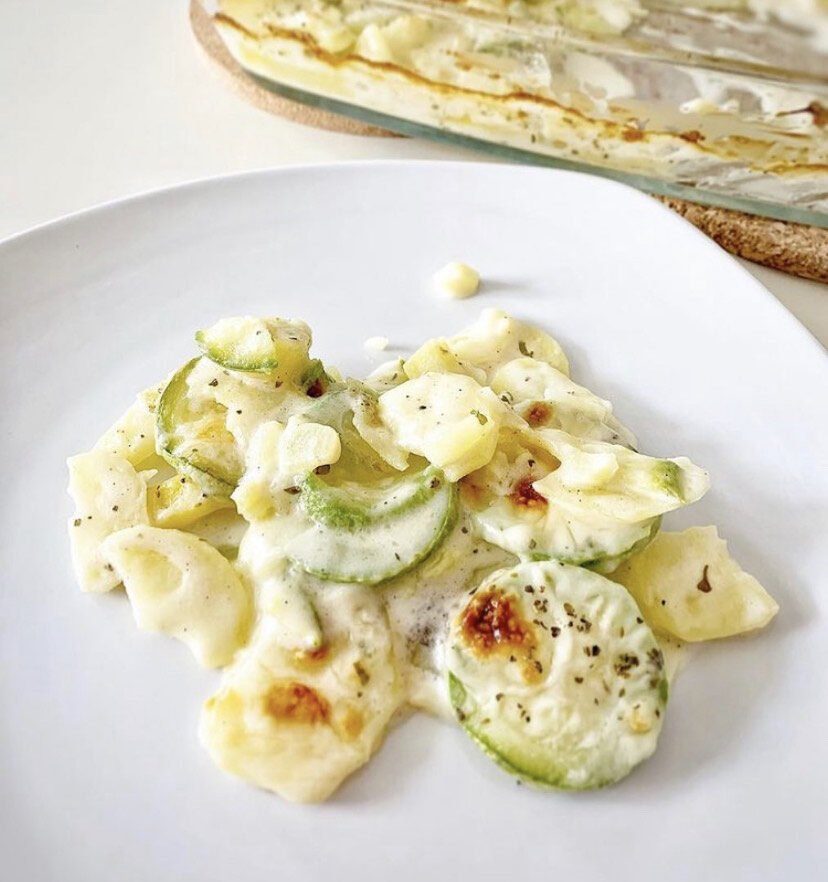 Patate cremose al forno