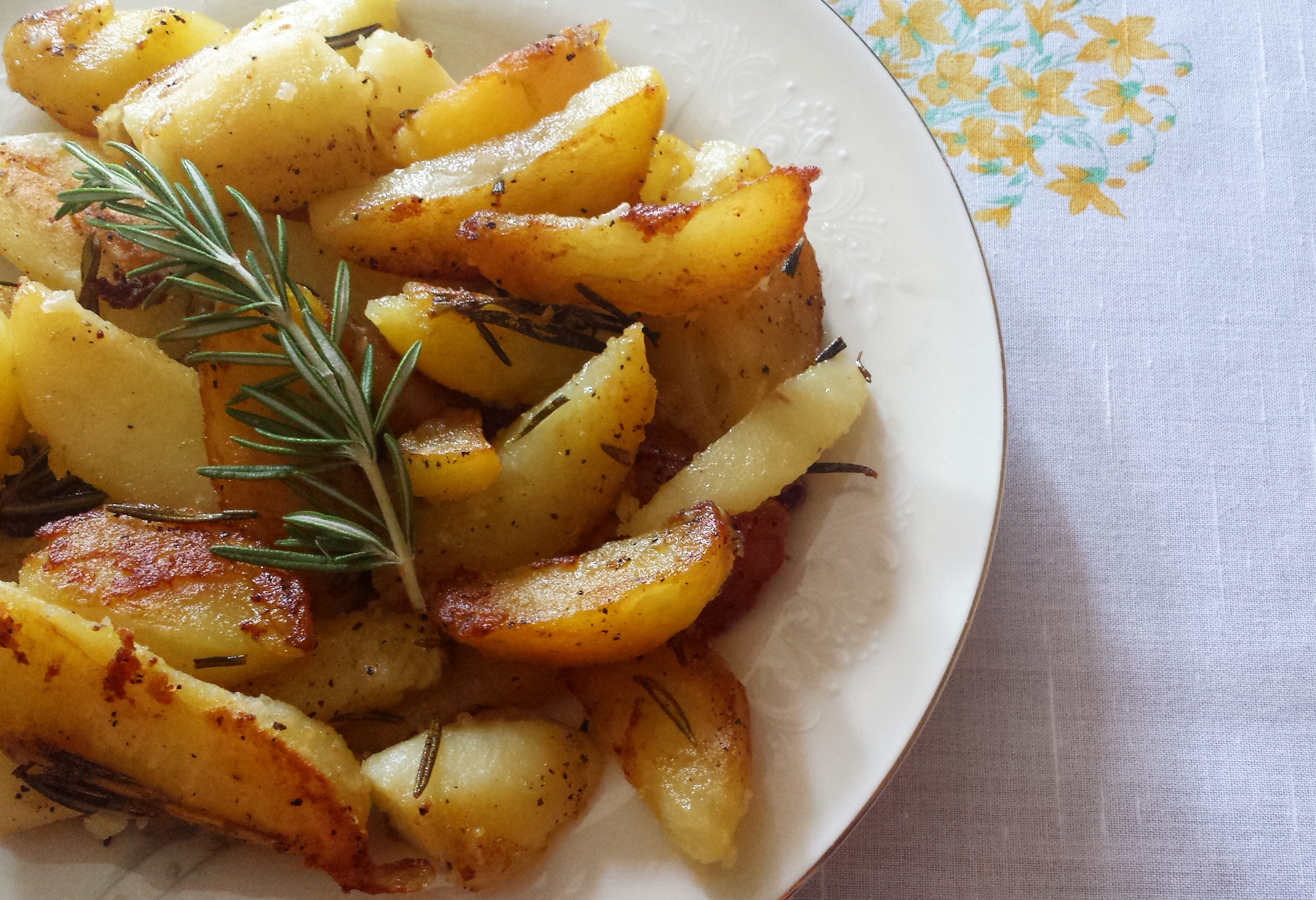 Patate croccanti in padella