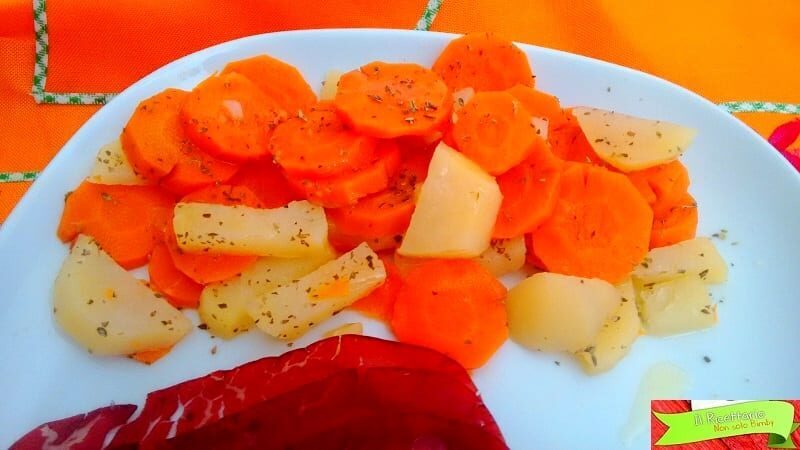Patate e carote al vapore con bimby: cucina dietetica