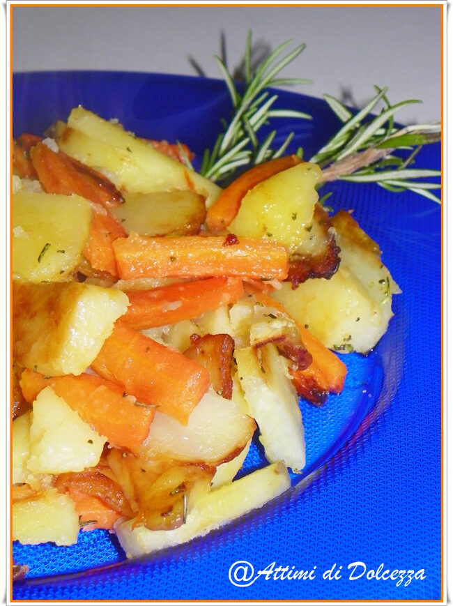 Patate e carote in padella