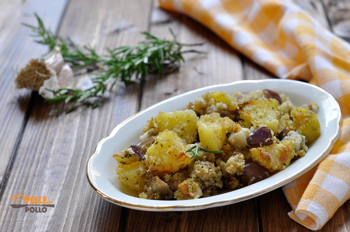 Patate e melanzane sabbiose