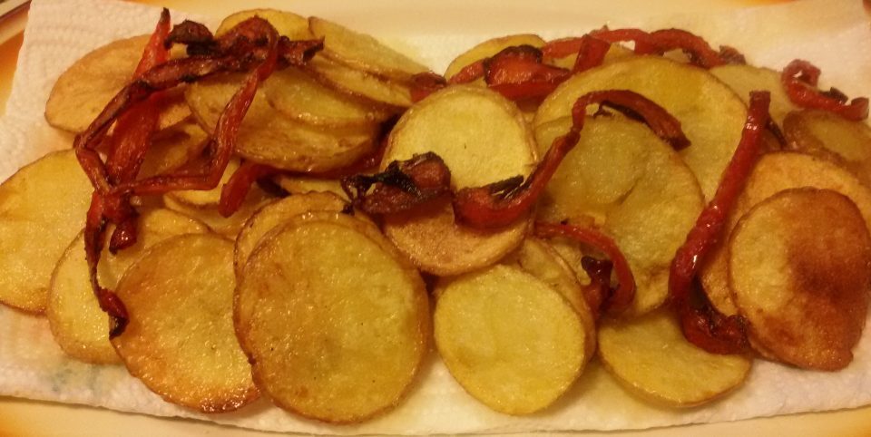 Patate e peperoni