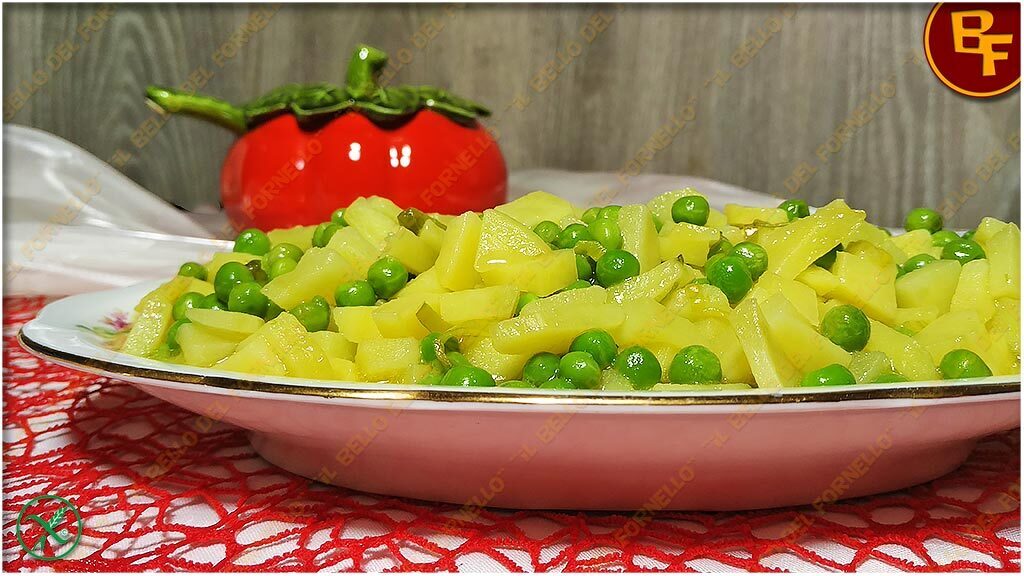 Patate e piselli – ricetta semplice e gustosa