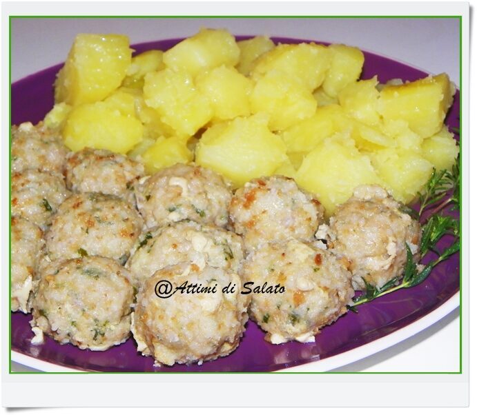 Patate e polpette light