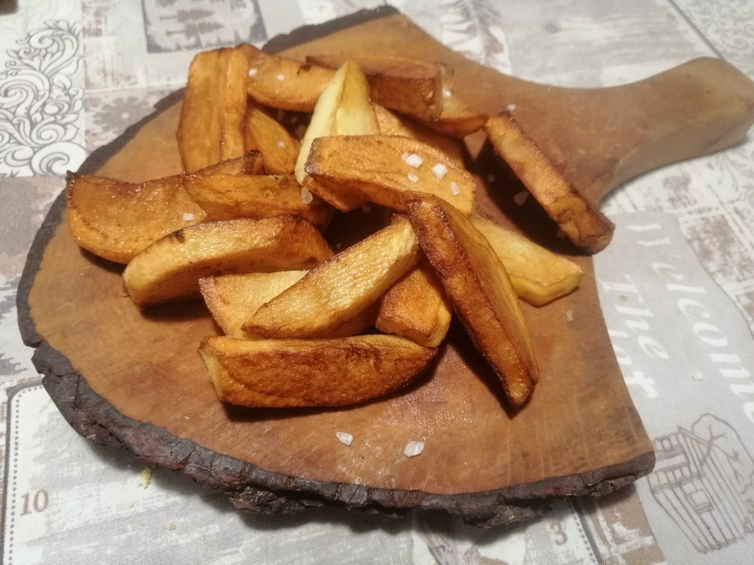 Patate fritte in padella