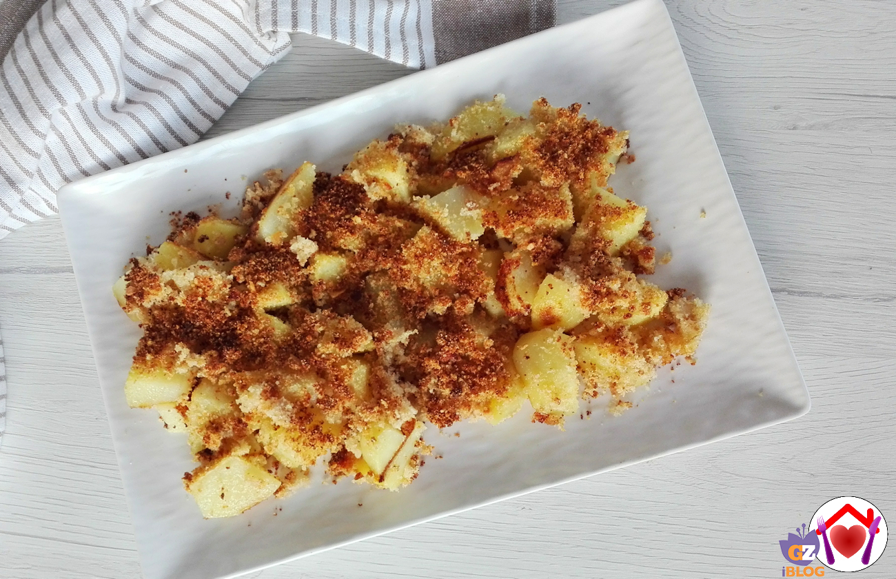 Patate gratinate al formaggio