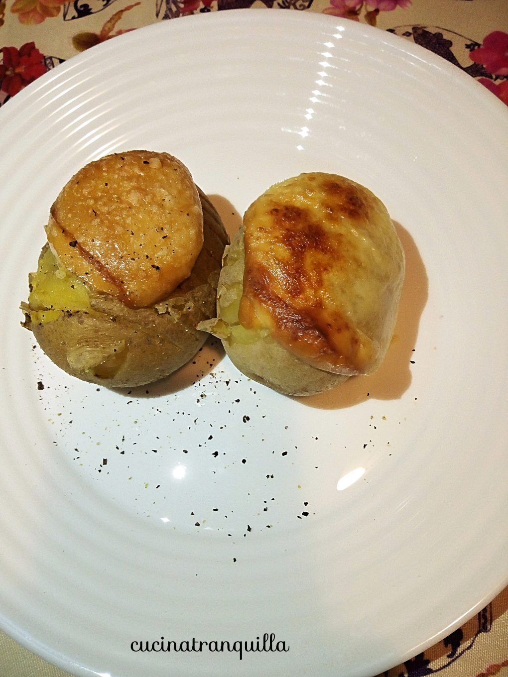 Patate hasselback alla scamorza