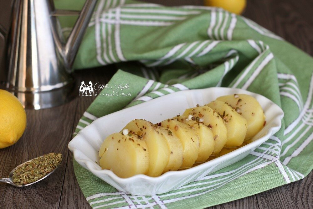 Patate in salmoriglio