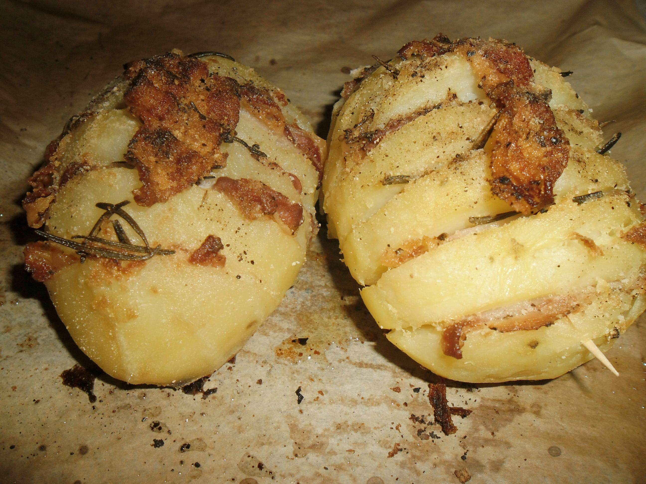 Patate intagliate