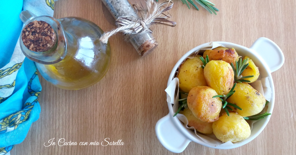 Patate novelle arrosto – patate novelle al forno