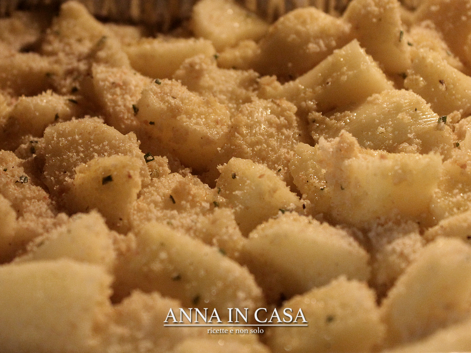 Patate sabbiose al forno paprika e zenzero