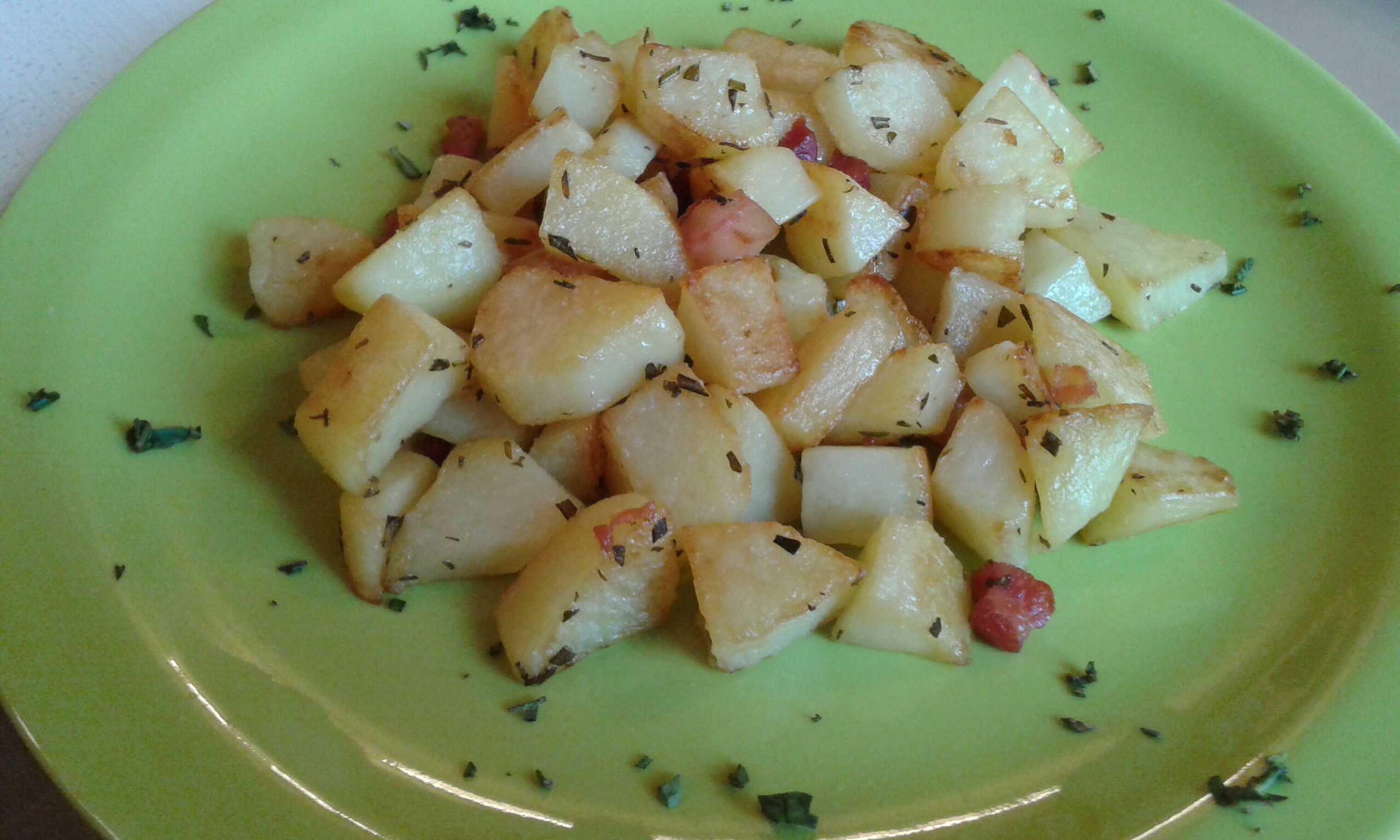 Patate saltate alle erbe aromatiche