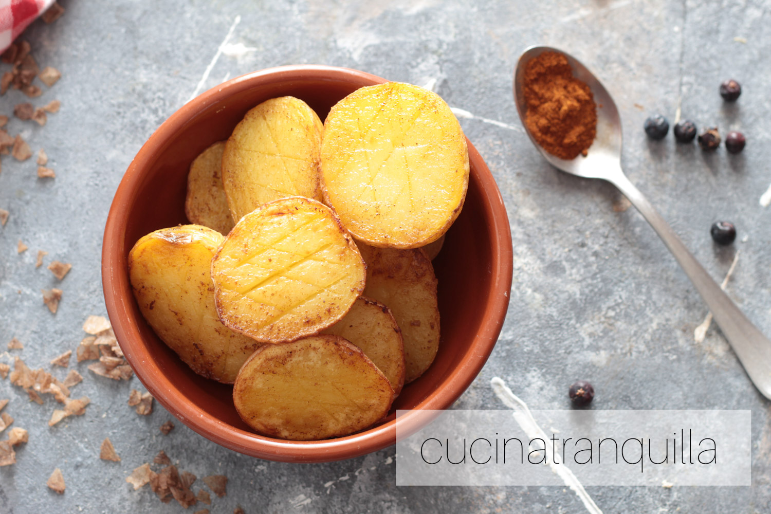 Patate tondello alla paprika dolce
