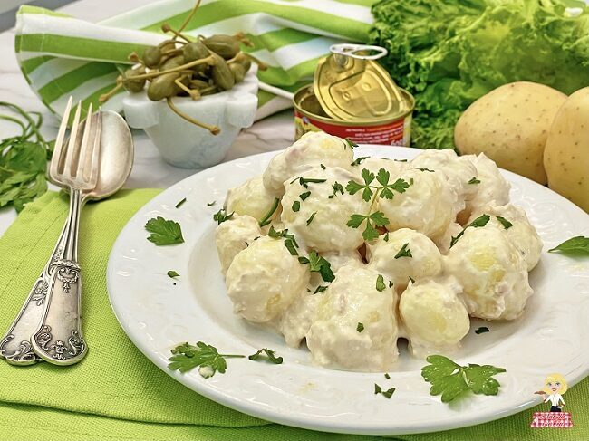 Patate tonno e maionese