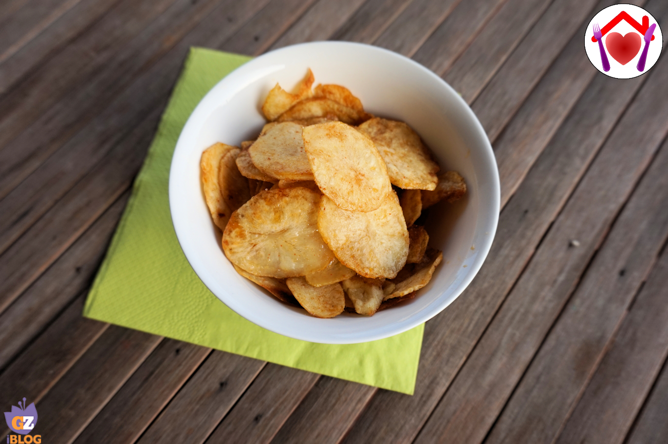 Patatine croccanti alla paprika – senza frittura