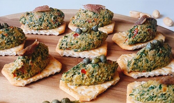 Pate’ di foglie di carote