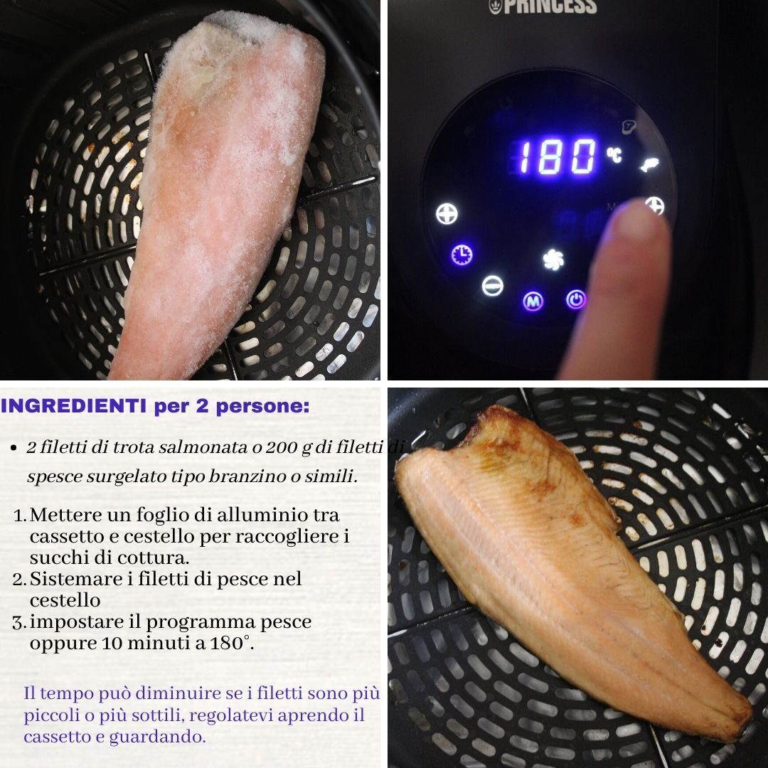 Patè di trota salmonata alla salvia (con l’aiuto della friggitrice ad aria)