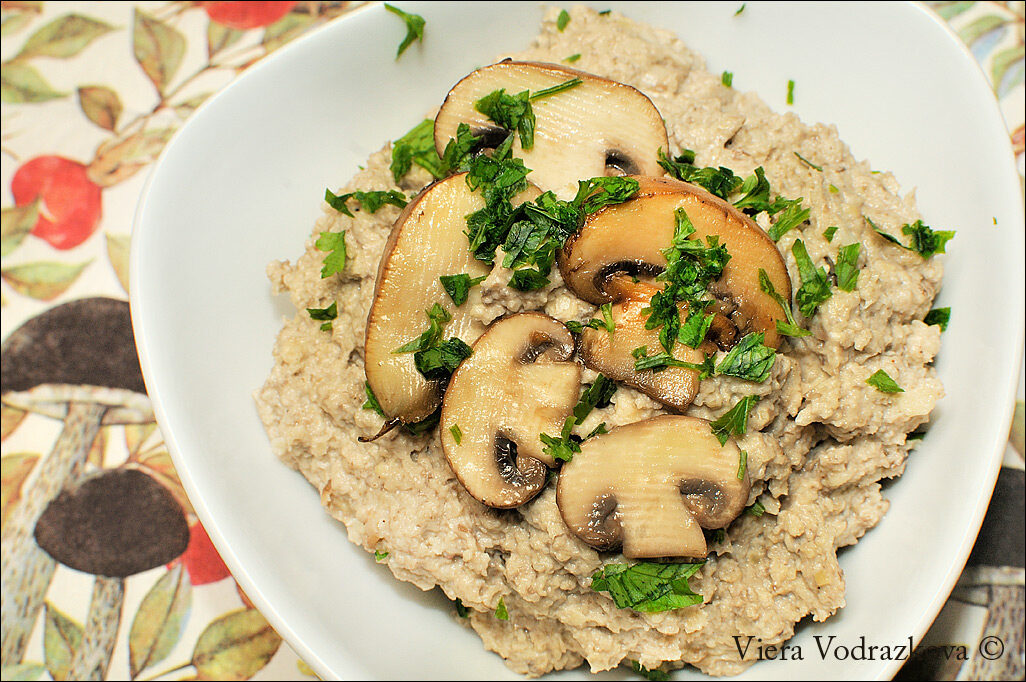 Patè spalmabile ai chamignon e shiitake