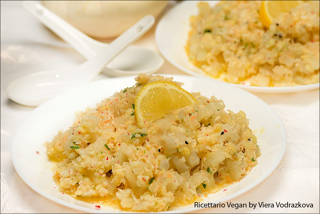 Patison bianco con quinoa, mungo senza glutine