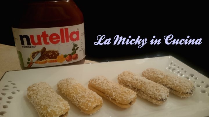 Pavesini cocco e nutella