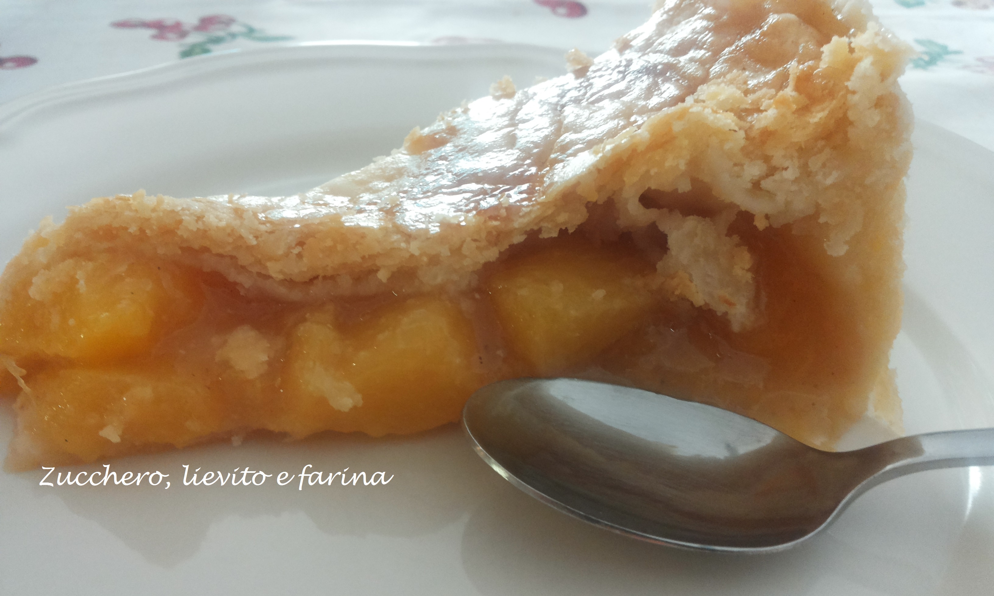 Peach pie