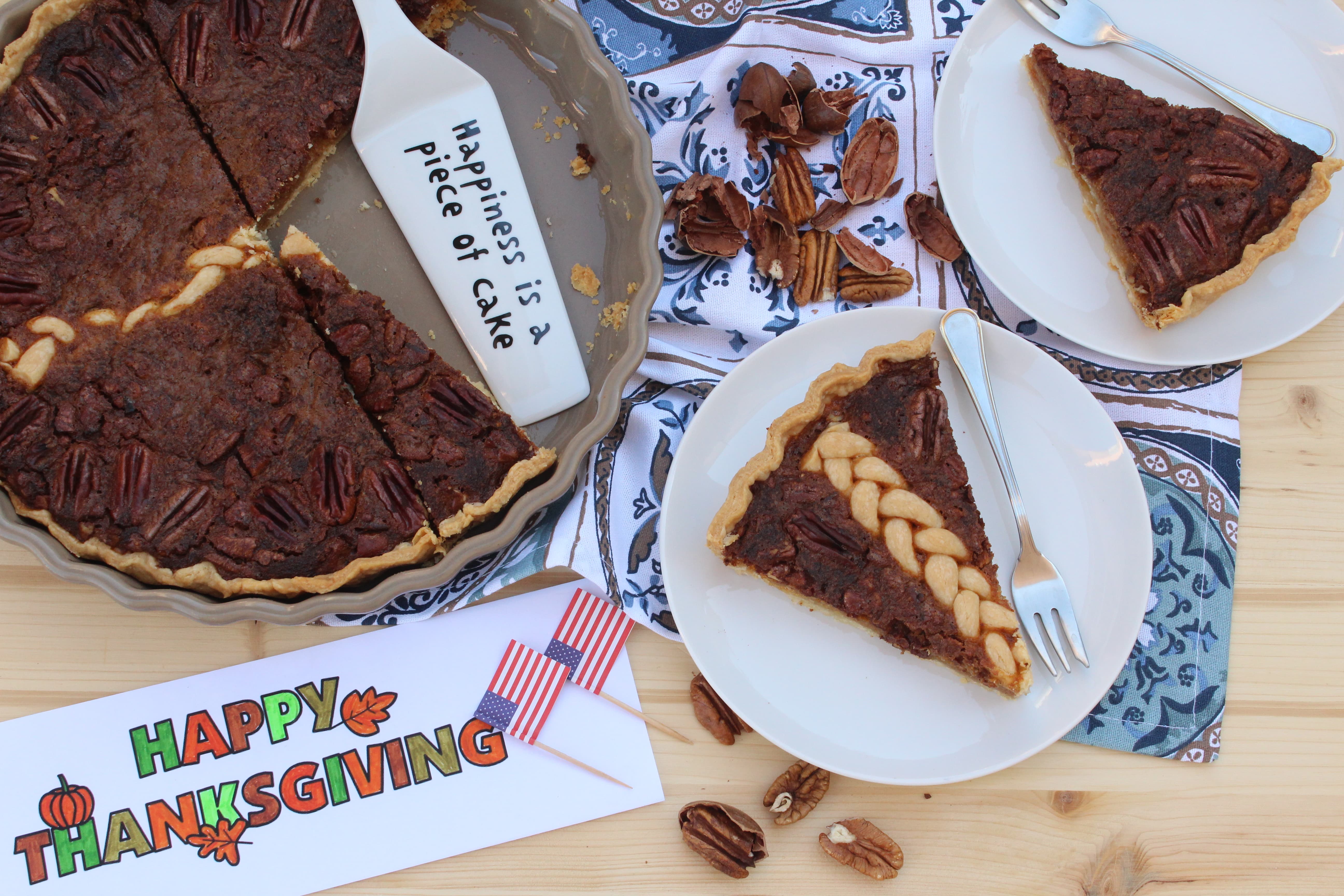 Pecan pie per il thanksgiving day 2017