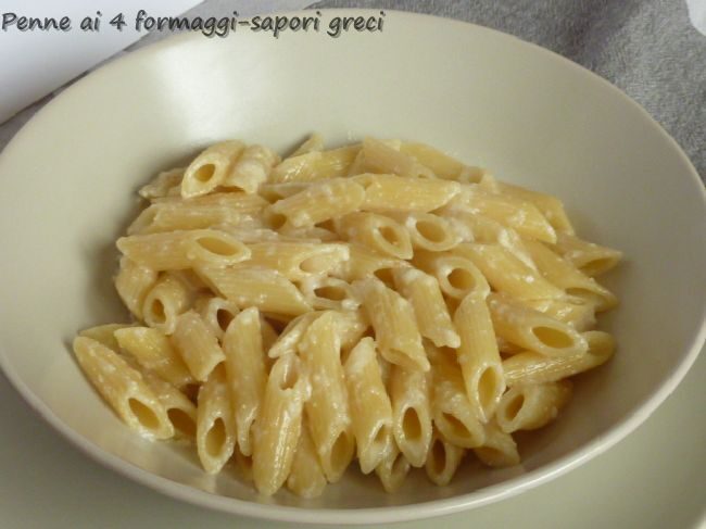 Penne ai 4 formaggi