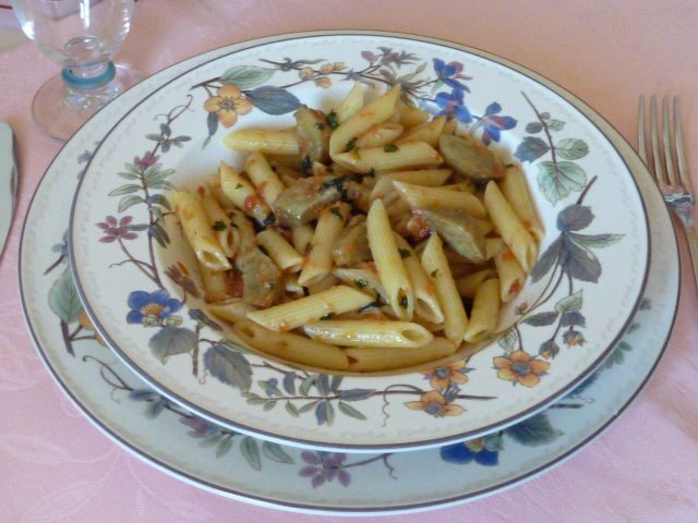 Penne ai carciofi