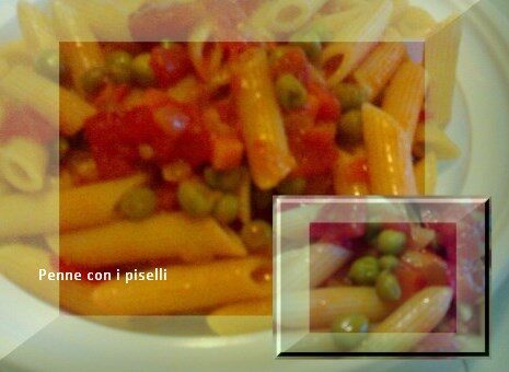 Penne ai piselli