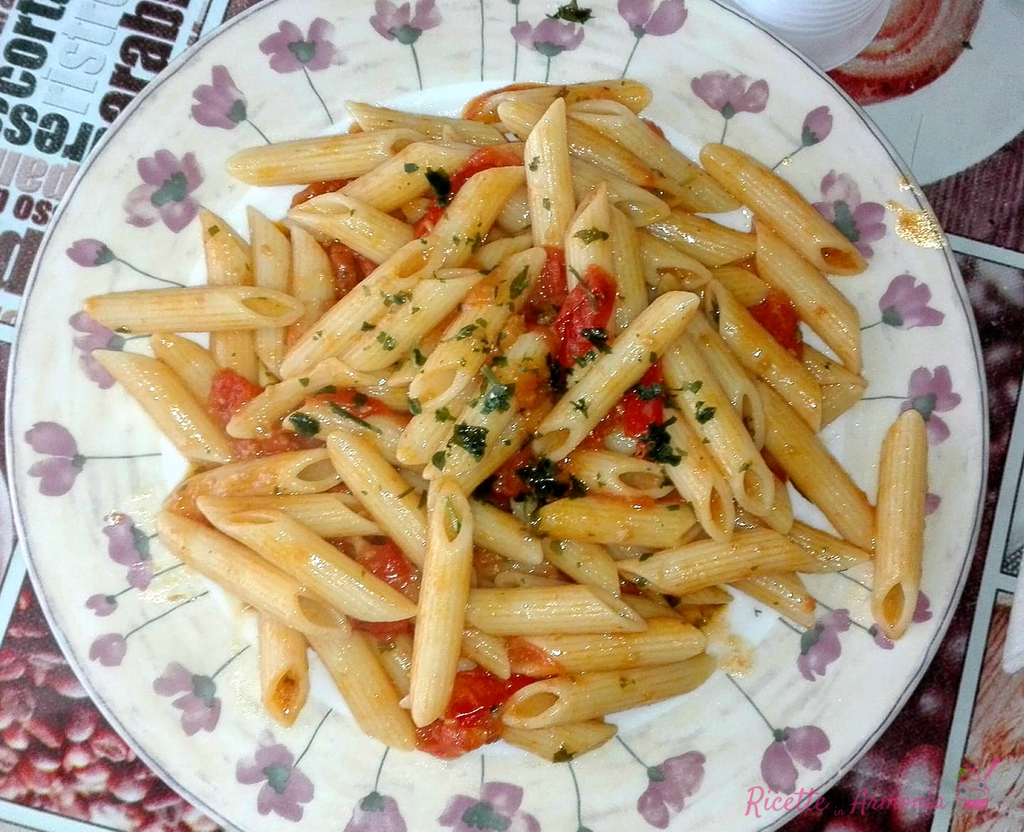Penne ai pomodorini 