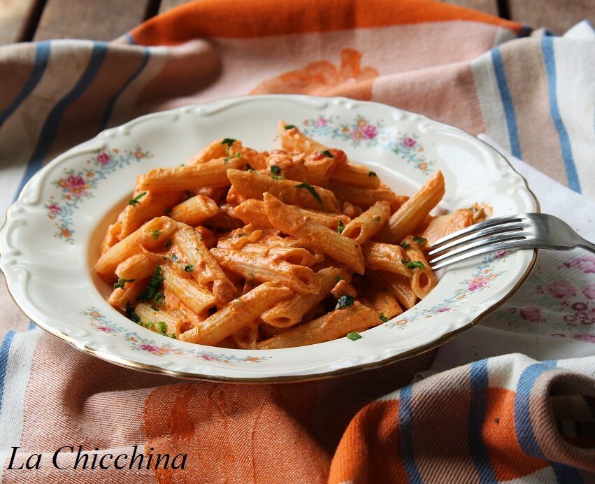 Penne al baffo